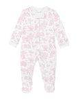 Fawn Toille Zip Footie