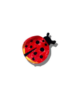 Hand-painted Ladybug Hair Clip