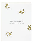Sweet Lucky Baby Card