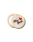 Hand-painted I Heart New York Mirror