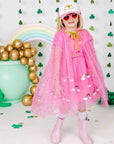 Hot Pink Star Cape