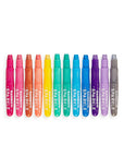 Rainbow Sparkle Metallic Gel Crayons