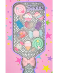 Charming Rhinestone Paddle Brush