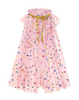Pink Confetti Cape
