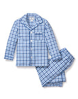 Royal Blue Gingham Pajamas