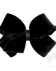 Small Fancy Velvet Bow