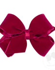 Small Fancy Velvet Bow