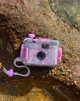 Pink Floral Underwater Camera