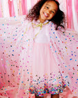 Pink Confetti Cape