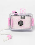 Pink Floral Underwater Camera