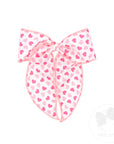 Heart Print Whimsy Bow