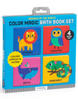 Animals Of The World Color Magic Bath Book Set