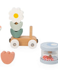 Sweet Snail Pull-Along Stacker Train