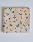 Timo & Violet Butterfly Blanket/ Swaddle