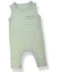 Organic Cotton Seafoam Coverall