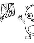 My First Big Coloring Book of Monsters