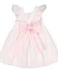 Cotton Candy Stripe Bow Back Dress
