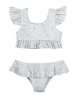 Blue Ditsy Floral Bikini