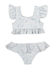 Blue Ditsy Floral Bikini