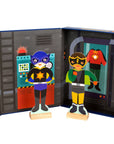 Superheroes Magnetic Dress Up Set
