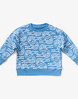 Organic Cotton Alligator Baby Sweatshirt
