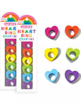 Heart Ring Crayons (Set of 6)