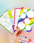 Rainbow Edition Traveling Postcard Book