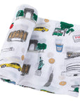 New York City Baby Swaddle Blanket (Unisex)