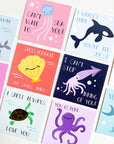 Lunch Box Notes - Sea Creatures