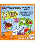 Our Vacation Coloring Book (7.8" x 7.8";18 Pages)