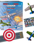 Stunt Squadron Foam Flyers Airplane Craft Kit for Kids