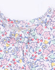 Elizabeth's Garden - 2 Way Ruffle Back Zipper Footie
