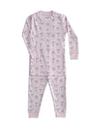 Pink Bows Pajama Set