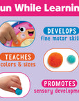 Pom Pom Magical Pictures Activity Kit for Preschool Kids