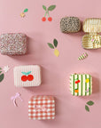 Gingham Bow Jewellery Box