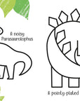 Little Coloring Dinosaurs: Usborne