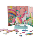 Wooden Magnetic Unicorn & Dragon Dress Up