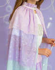 Mermaid Pearl Cape - Kids Dress Up Cape