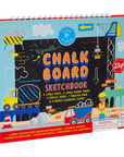 Construction Chalk Board Sketchbook