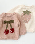 Strawberry Pullover Sweater