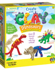 Create with Clay Dinosaurs - DIY Craft for Kids