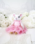 Claris The Chicest Mouse In Paris - 8" pink plush toy