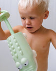 Water Squirters Crocodile Pastel Green