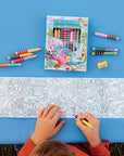 Under the Sea Big Pencils with Mural