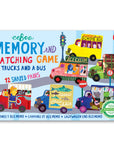 Trucks and a Bus Little Matching Game