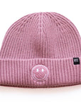 Blush Smiley Beanie