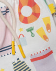 Recycled Cotton Beach Print Shorts