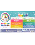 Rainbow Sparkle: Watercolor Gel Crayons (Set of 12)