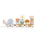 Sweet Snail Pull-Along Stacker Train