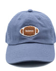 Dusty Blue Football Hat